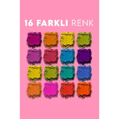 16'lı Yaz Far Paleti - 2'li Set