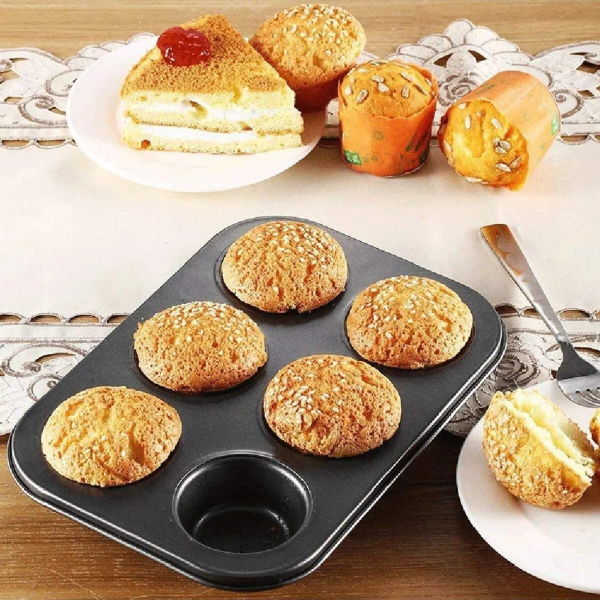 6'lı Muffin Kek Kalıbı 