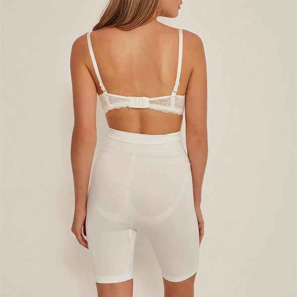 Arias Closet Beyaz Mı Emay 3005 Soft Uzun Paçalı Boxer Korse