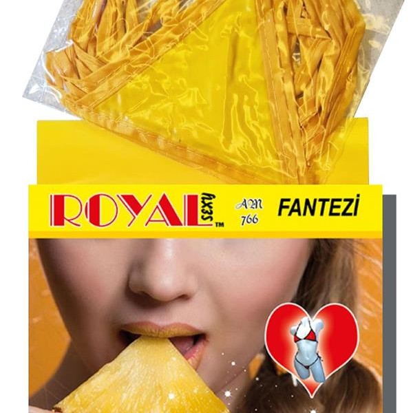 Arias Closet Fantezi Tüketilebilen Yenilebilir Ananas Aromalı İç Çamaşırı Takımı