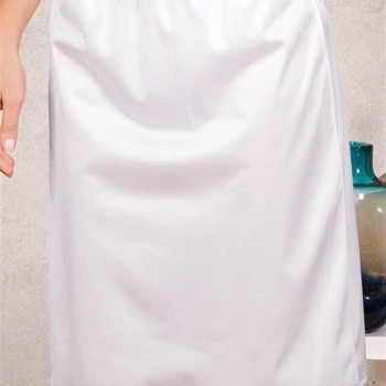 Arias Closet Polyamid Kumaşlı Diz Altı Uzun Etek Altı Jüpon