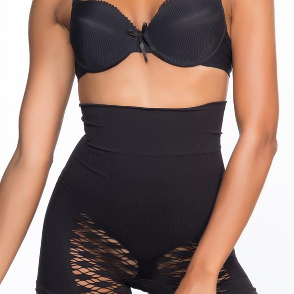 Arias Closet Siyah Mı Emay 2064 Popo Açık Fantezi Boxer Korse