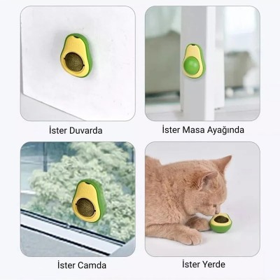 Avokado Kedi Nanesi Oyun Topu