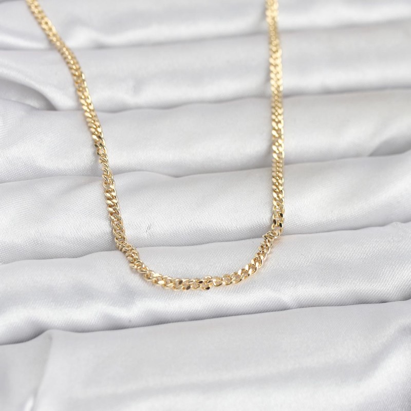 CM 14K Gold Renk 60 cm Zincir Kadın Kolye