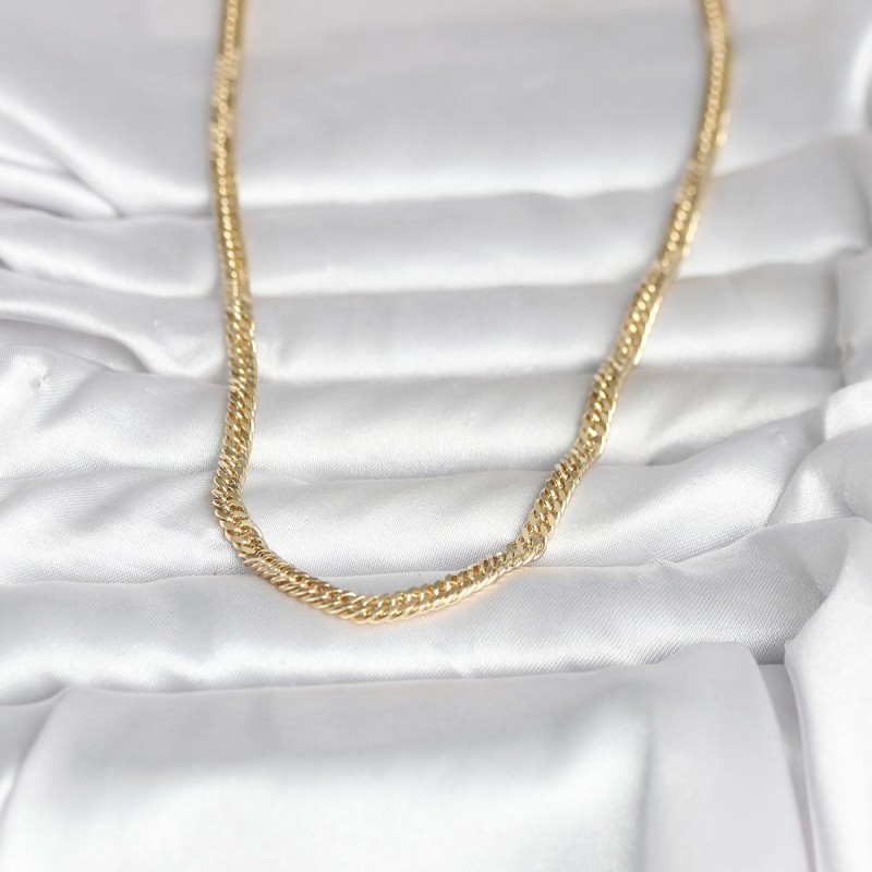 CM 14K Gold Renk Zincir Model 45 cm Kadın Kolye