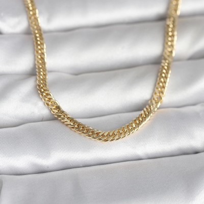 CM 14K Gold Renk Zincir Model 45 cm Kadın Kolye
