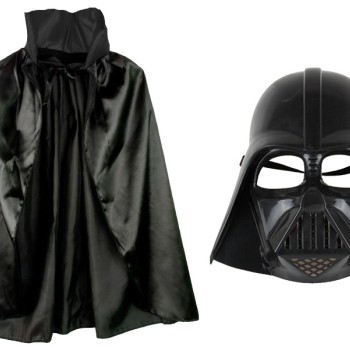 Çocuk Boy Darth Vader Maskesi ve Pelerin Seti
