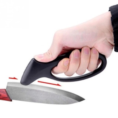 Ergonomik Paslanmaz Çelik Manuel Bıçak Bileme Aleti 
