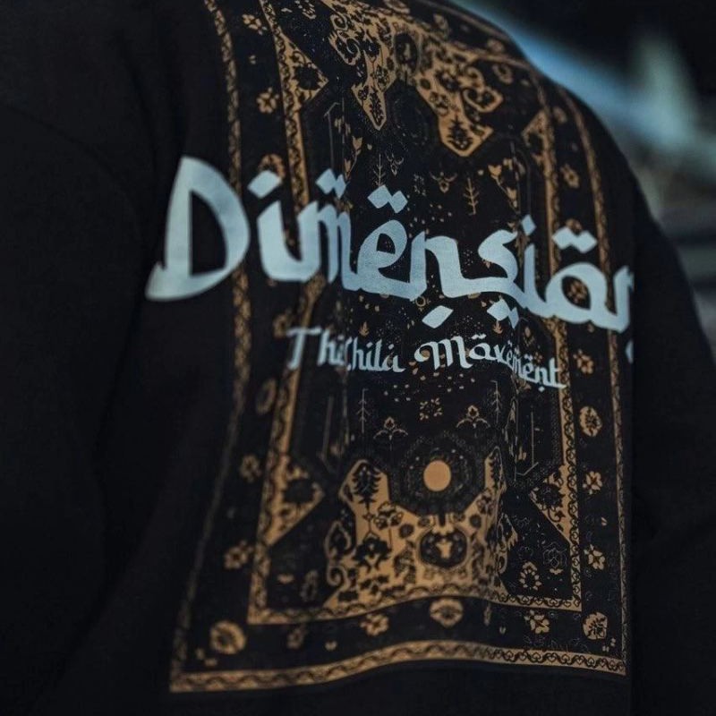 Erkek 3 iplik Pamuklu Bisiklet Yaka Baskılı SweatShirt - Siyah