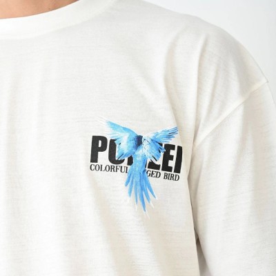 Erkek Baskılı T-Shirt Kısa Kol Bisiklet Yaka Regular Fit Rahat Kalıp Günlük Tişört - Beyaz