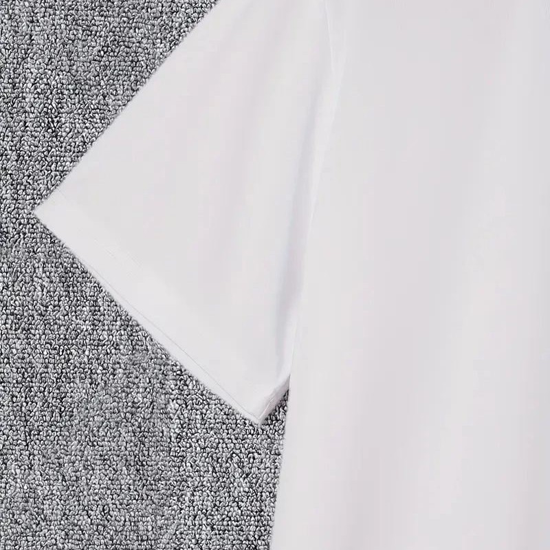 Erkek Baskılı T-Shirt Kısa Kol Bisiklet Yaka Regular Fit Rahat Kalıp Günlük Tişört - Beyaz