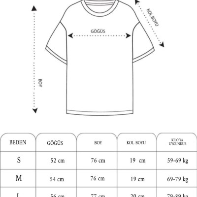 Erkek Baskılı T-Shirt Kısa Kol Bisiklet Yaka Regular Fit Rahat Kalıp Günlük Tişört - Siyah
