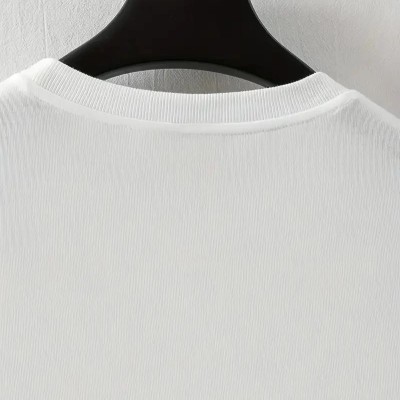Erkek Baskılı T-Shirt Kısa Kol Bisiklet Yaka Regular Fit Yazlık Tişört - Beyaz