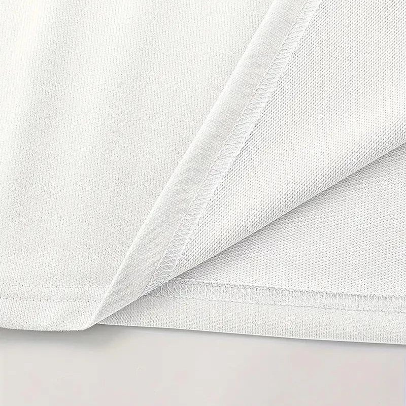 Erkek Baskılı T-Shirt Kısa Kol Bisiklet Yaka Regular Fit Yazlık Tişört - Beyaz