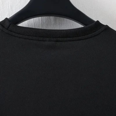 Erkek Baskılı T-Shirt Kısa Kol Bisiklet Yaka Regular Fit Yazlık Tişört - Siyah