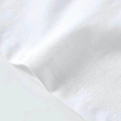 Erkek Baskılı Tişört Kısa Kol Bisiklet Yaka Oversize T-Shirt - Beyaz