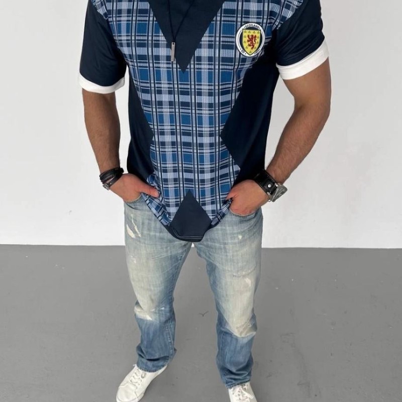 ERKEK Bisiklet Yaka Baskılı Kısa kol Oversize T-Shirt - Siyah