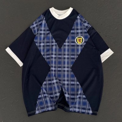 ERKEK Bisiklet Yaka Baskılı Kısa kol Oversize T-Shirt - Siyah