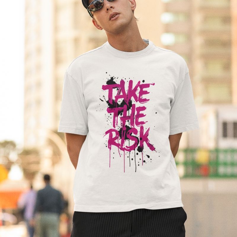 Erkek Özel Baskılı Modern Fit %100 Pamuk Bisiklet Yaka T-Shirt
