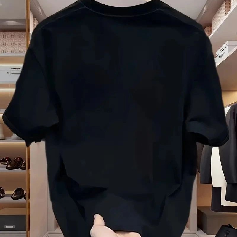 Erkek Özgür Kuşlar Baskılı Tişört Yazlık Bisiklet Yaka Kısa Kol T-Shirt - Beyaz