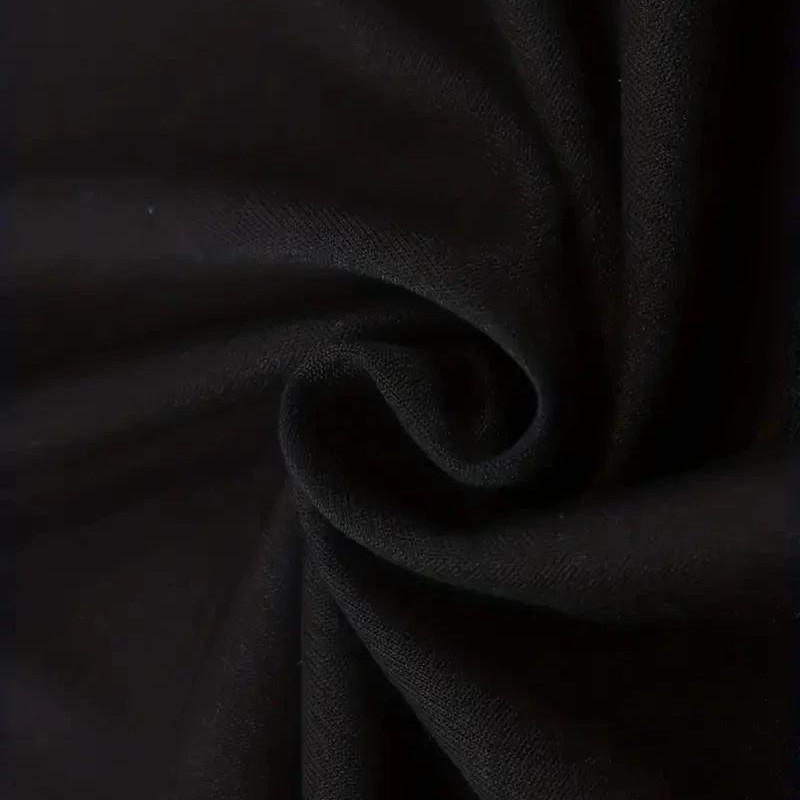 Erkek PERFECTLY Baskılı Tişört Bisiklet yaka yazlık Kısa Kol t-shirt - Siyah