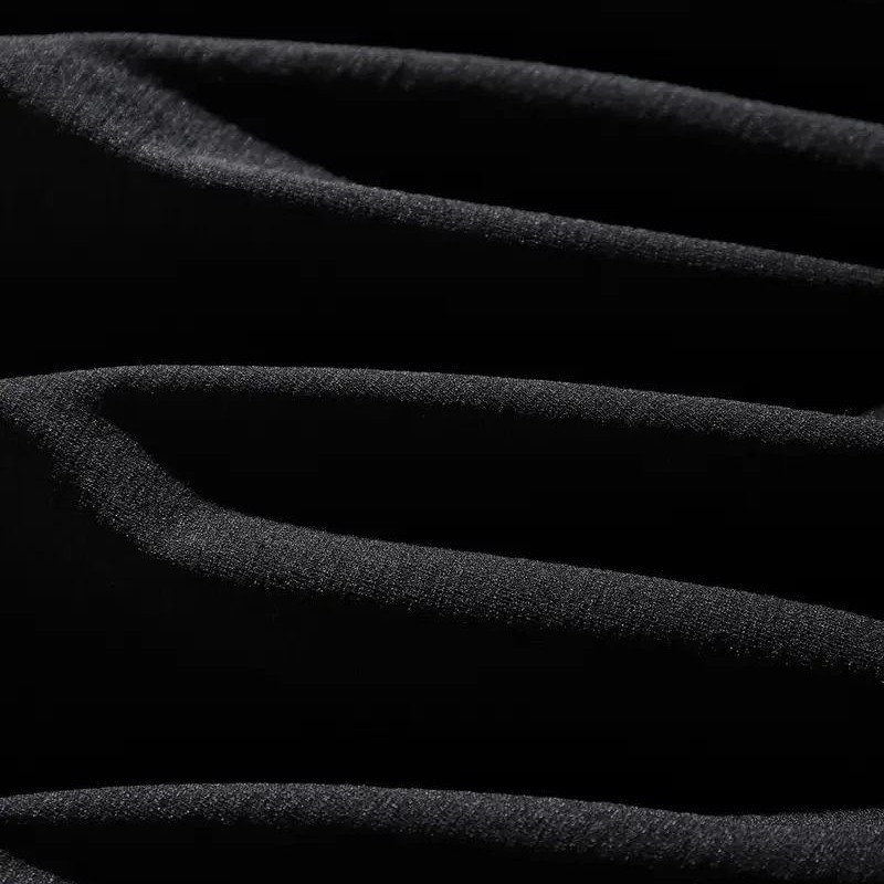 Erkek Tişört Dağ Grafikli Kısa kollu Yazlık T-shirt - Siyah