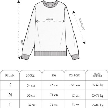 Erkek Yıldırım Baskılı Bisiklet Yaka 3 iplik pamuklu SweatShirt - Beyaz