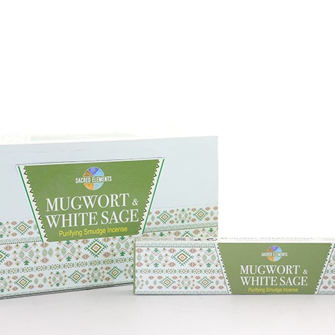 Hem Sacred Elements Mugwort & White Sage Masala Aromalı Çubuk Tütsü