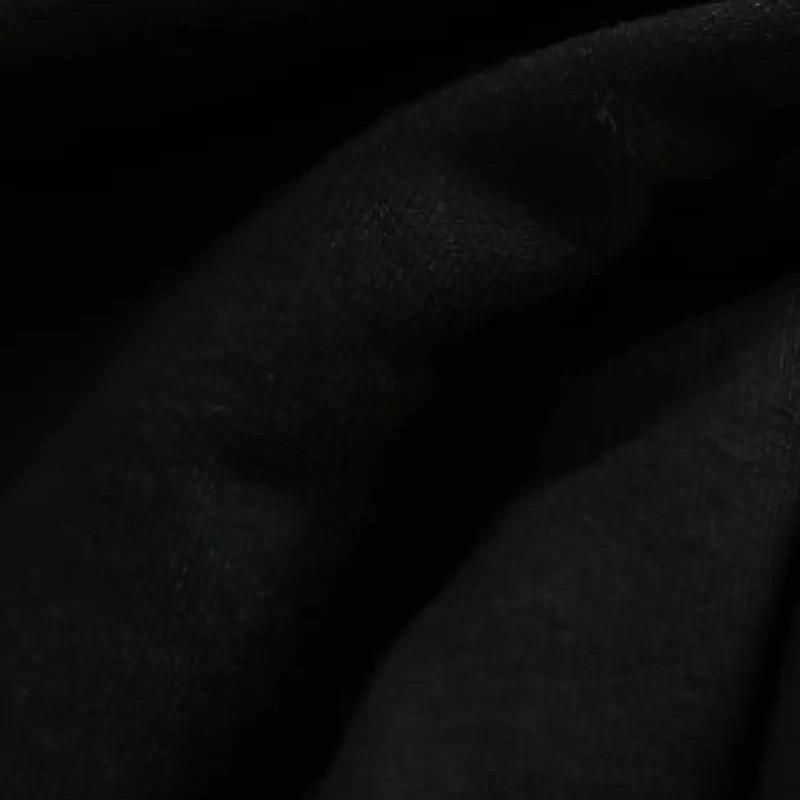 Kadın Baskılı Tişört Kısa Kol Bisiklet Yaka T-shirt - Siyah