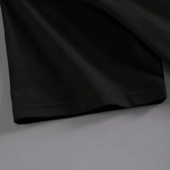 Kadın Brooklyn Baskılı Tişört Kısa Kol Bisiklet Yaka Oversize T-Shirt - Siyah