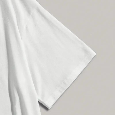 Kadın Kısa Kol Tişört Bisiklet Yaka Angel Melek Kanadı Baskılı T-Shirt - Beyaz