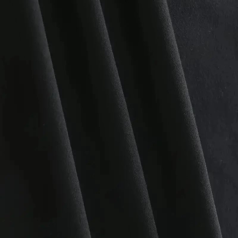 kadın New York Baskılı Tişört Kısa Kol Bisiklet Yaka T-shirt - Siyah