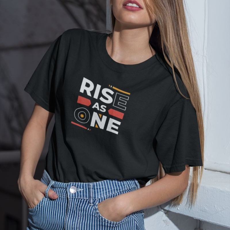 Kadın Özel Baskılı Modern Fit %100 Pamuk Bisiklet Yaka T-Shirt