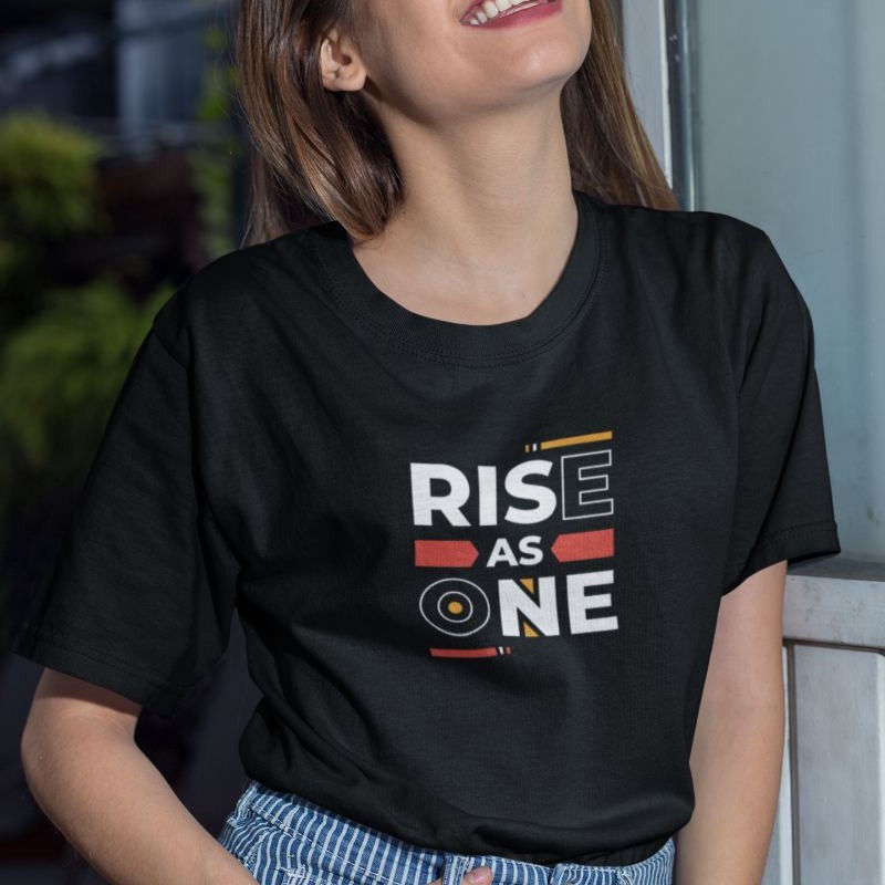 Kadın Özel Baskılı Modern Fit %100 Pamuk Bisiklet Yaka T-Shirt