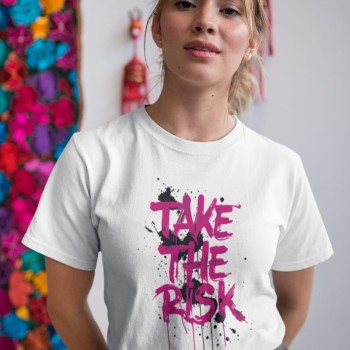 KADIN Özel Baskılı Modern Fit %100 Pamuk Bisiklet Yaka T-Shirt