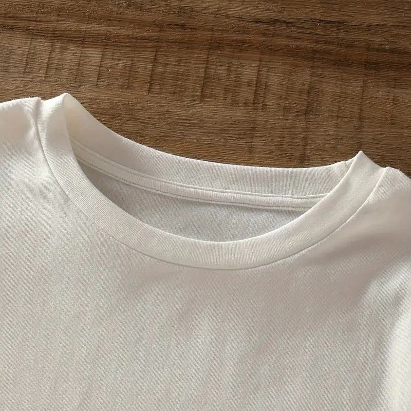 Kadın Tişört Bisiklet Yaka Brooklyn Baskılı Kısa Kollu T-shirt - Beyaz