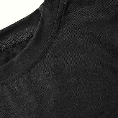 Kadın Tişört fiyonk baskılı Bisiklet yaka yazlık Kısa Kol oversize t-shirt - Siyah