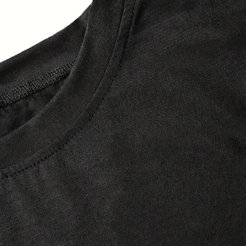 Kadın Tişört fiyonk baskılı Bisiklet yaka yazlık Kısa Kol oversize t-shirt - Siyah