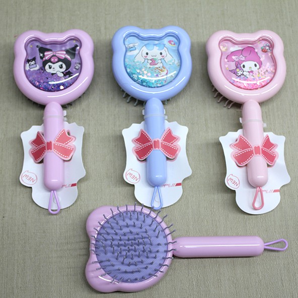 Kuromi, My Melody, Cinnamon Saç Tarağı 