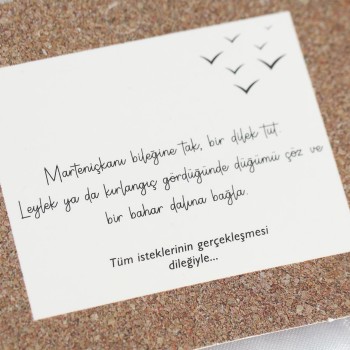 Marteniçka Bileklik 2'li Nazar ve Kırlangıç Model