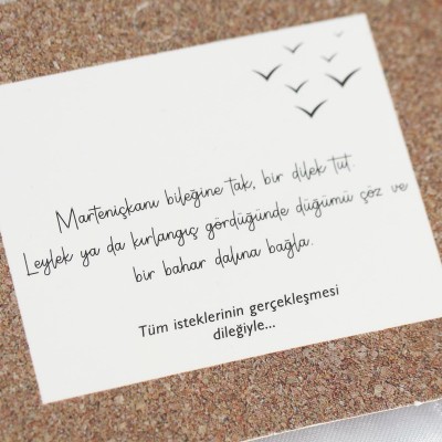 Marteniçka Bileklik 2'li Nazar ve Kırlangıç Model