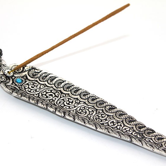 Metal Kayık Ganeşa Tütsülük Model 3 
