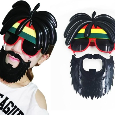 Rasta Peruklu Bob Marley Parti Gözlüğü
