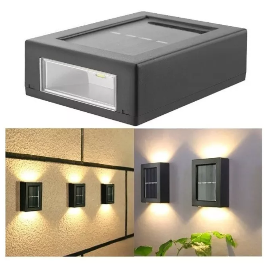 Solar 4 Ledli Duvar Aydınlatması 