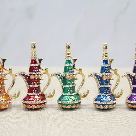 Swarovski Taşlı Minik Figür - Mini İbrik Model 2 