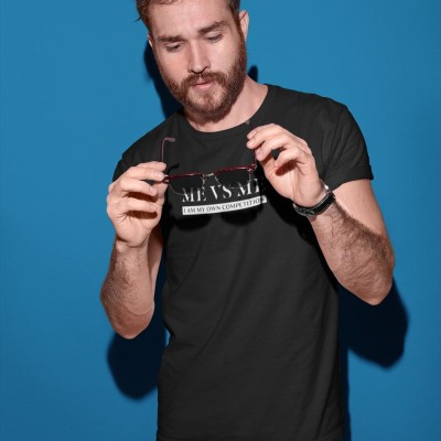 Unisex Erkek/Kadın Özel Baskılı Modern Fit %100 Pamuk Bisiklet Yaka T-Shirt