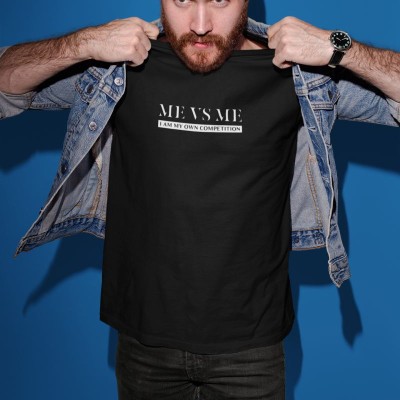 Unisex Erkek/Kadın Özel Baskılı Modern Fit %100 Pamuk Bisiklet Yaka T-Shirt