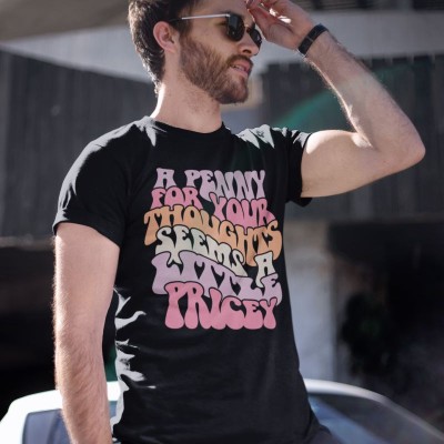 Unisex Erkek/Kadın Özel Baskılı Modern Fit %100 Pamuk Bisiklet Yaka T-Shirt