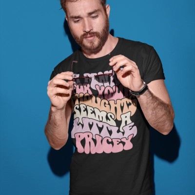 Unisex Erkek/Kadın Özel Baskılı Modern Fit %100 Pamuk Bisiklet Yaka T-Shirt