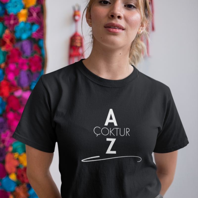 Unisex Erkek/Kadın Özel Baskılı Modern Fit %100 Pamuk Bisiklet Yaka T-Shirt